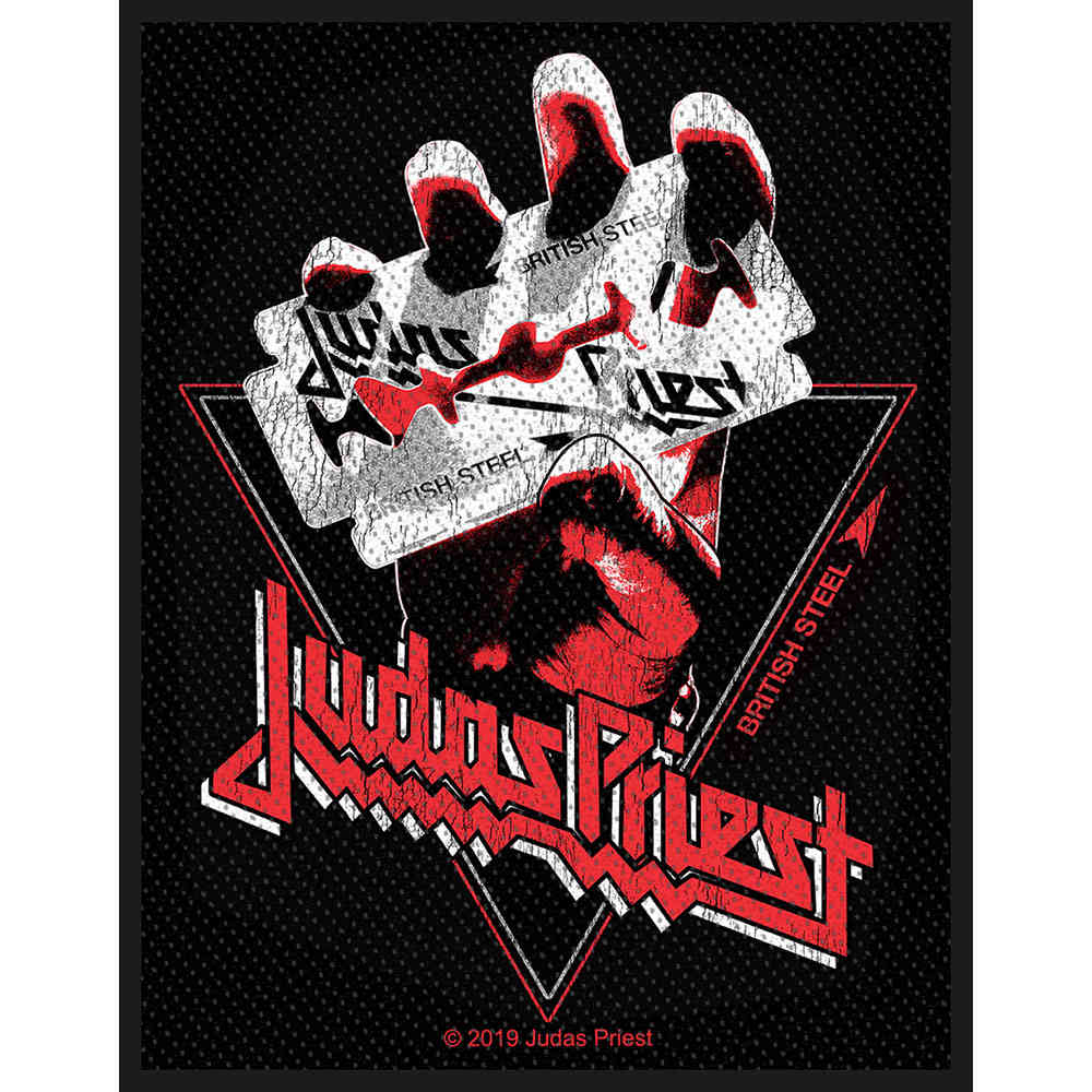Judas Priest - British Steel Vintage Patch - Zwart